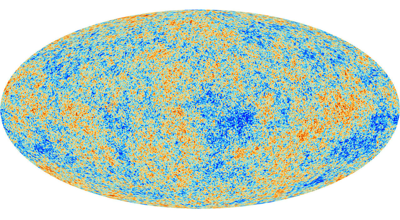 Cosmic microwave background seen by Planck 