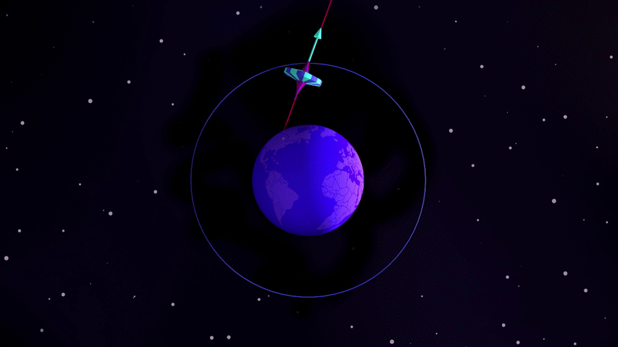 A subtle change in direction: Geodetic precession « Einstein-Online A subtle change in direction: Geodetic precession « Einstein-Online