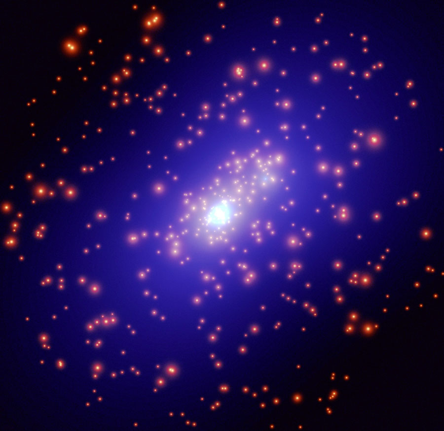 Gravitational lenses making dark matter visible