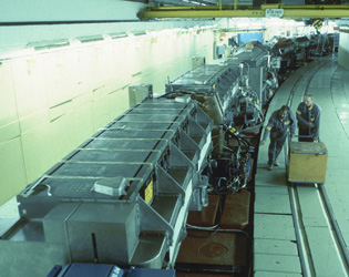 Particle accelerator at CERN